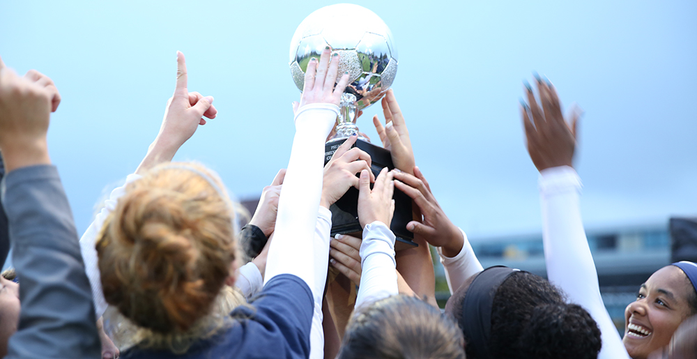 Penn State Brandywine's women's soccer champions