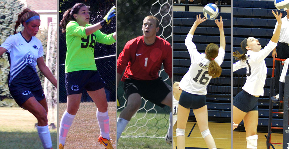 Five Brandywine Athletes Awarded Player Of The Week By PSUAC