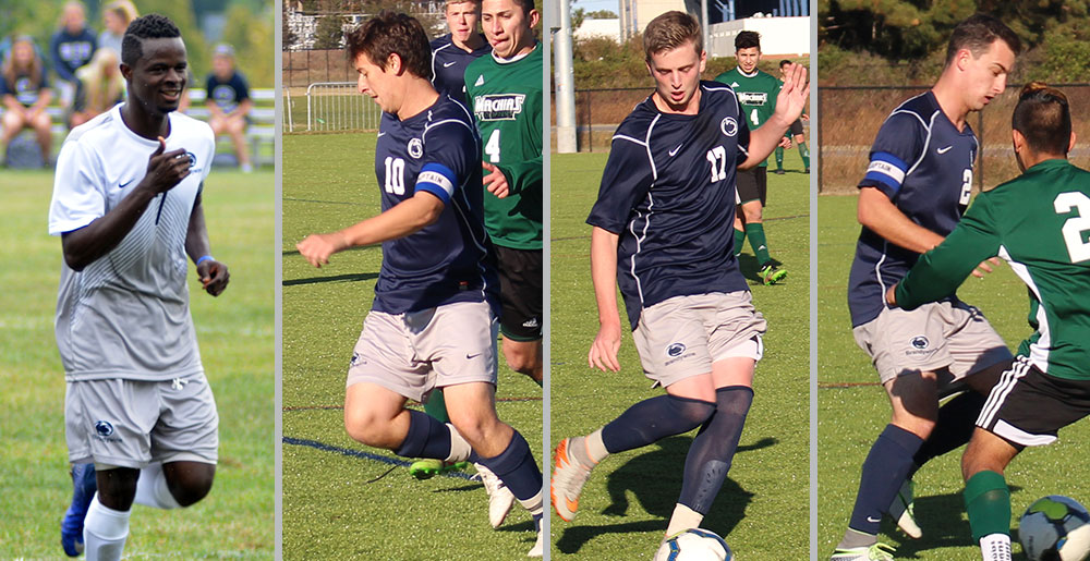 Walleekendeh Highlights Four Men's Soccer All-Americans