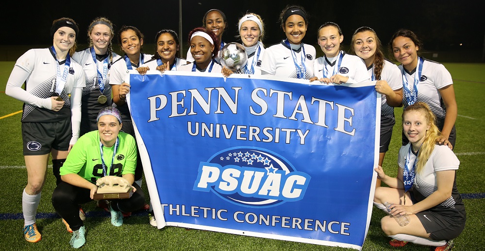 2018 PSUAC Women's Soccer Champion - Penn State Brandywine