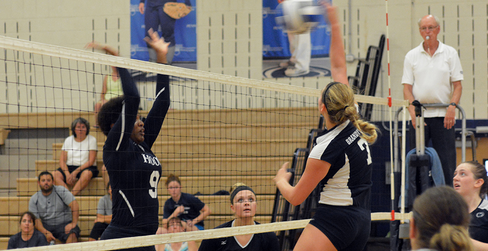 Lions Split Home Tri-Match With Penn College, Hood