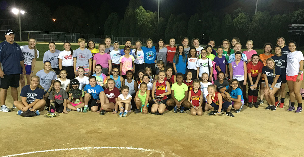 Brandywine Softball Team Volunteers With Media Youth League