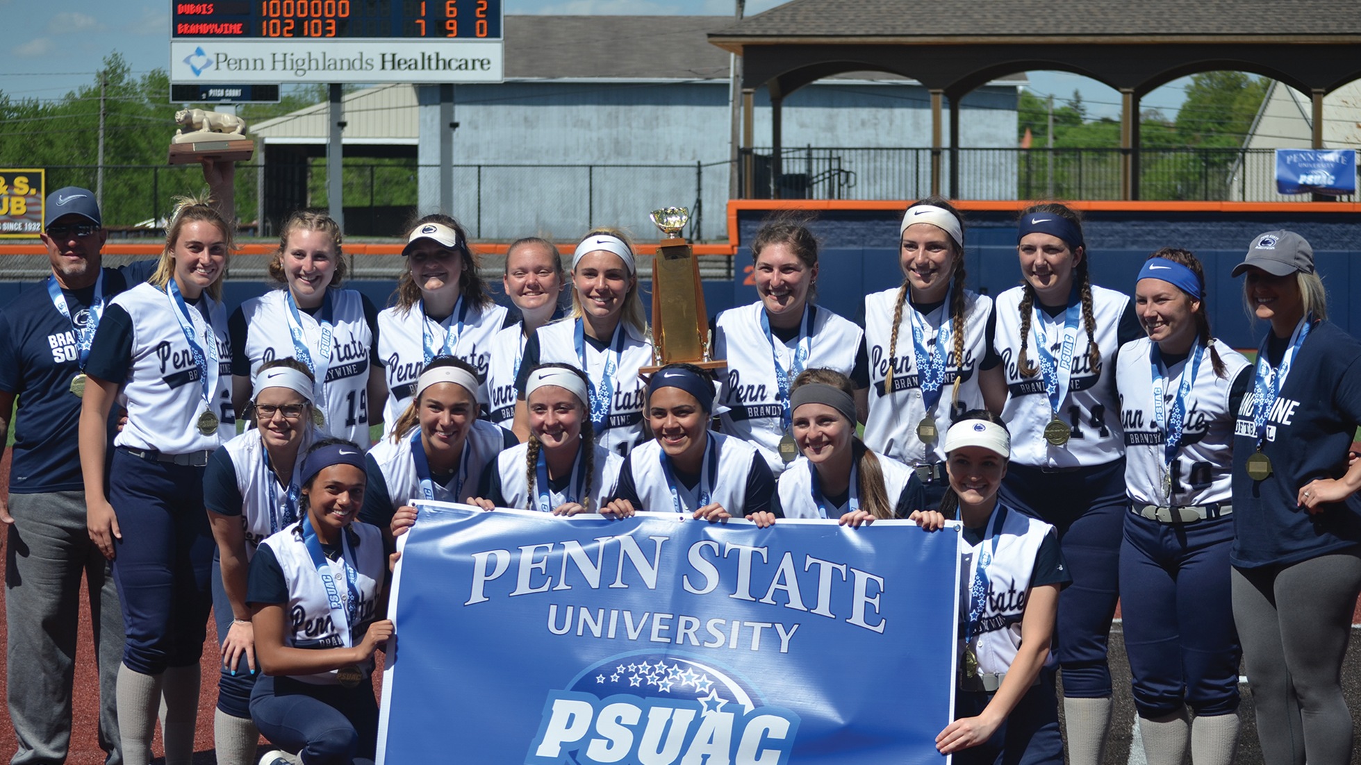 2019 PSUAC Champions Penn State Brandywine